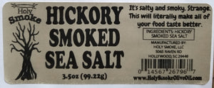 Hickory Smoked Sea Salt (3.5oz)